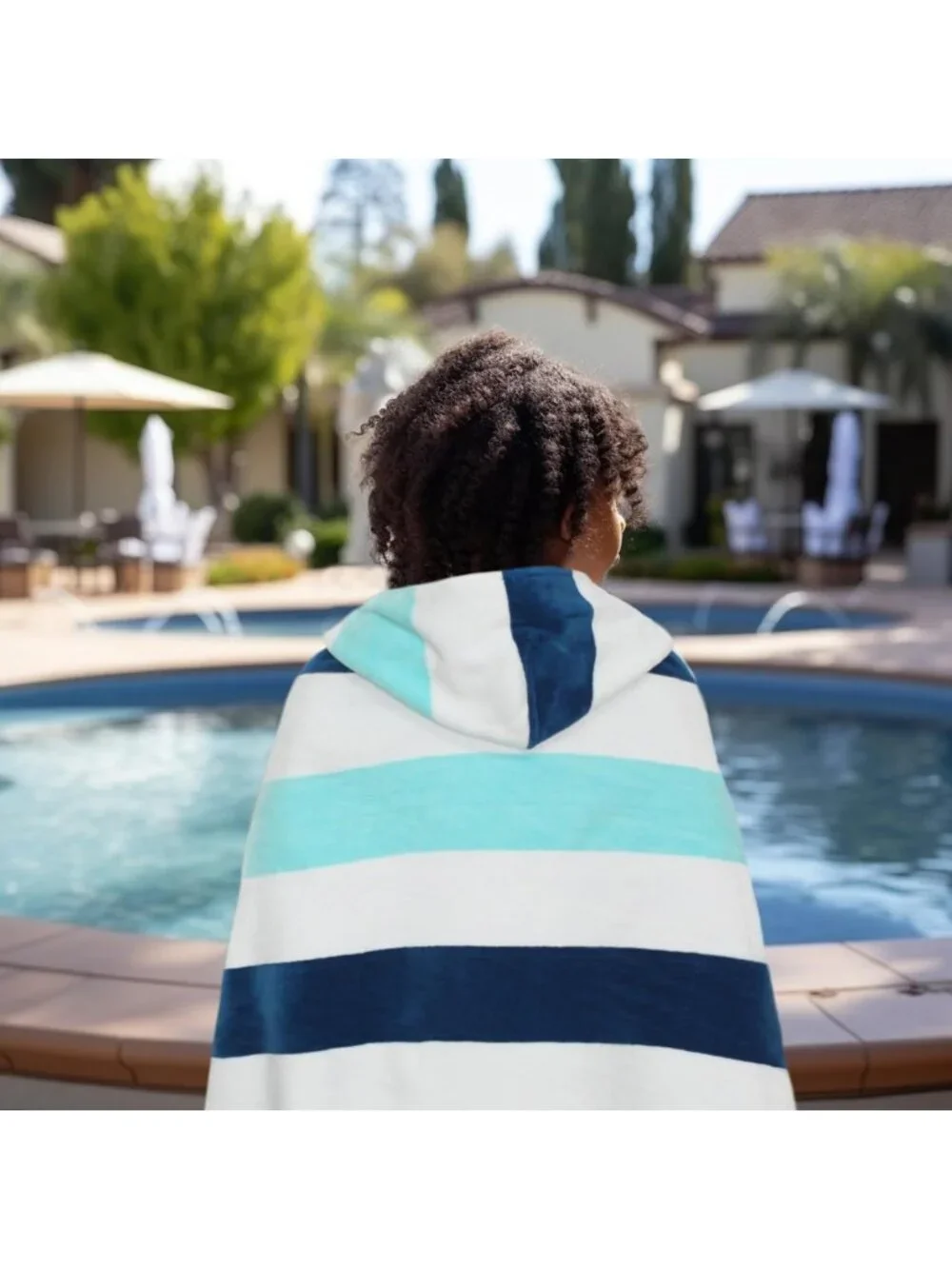 Cozy 2-Pack Kids Hooded Bath Towels - Soft 100% Cotton Wraps for Boys & Girls